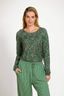 Tina Top Lange Mouw Daisy Dreams Groen 