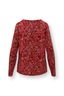 Tina Top Langen Ärmeln Daisy Dreams Rot 