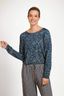 Tina Top Langen Ärmeln Daisy Dreams Blau 