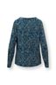Tina Top Langen Ärmeln Daisy Dreams Blau 