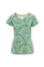 Top Korte Mouw Alba Blauw Groen