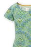 Top Korte Mouw Alba Blauw Groen