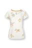 Tilly Top Kurze Ärmeln Blossom Chique Weiss S