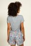 Tilly Top Korte Mouw Mojo Blauw