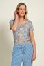 Tilly Top Short Sleeve Jameela Blue