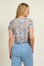 Tilly Top Short Sleeve Jameela Blue