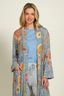 Tatum Top Korte Mouw Little Sumo Stripe Blauw
