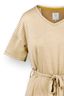 Tonya Top Korte Mouw Little Sumo Stripe Zand