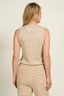 Trinity Top Sans Manches Little Sumo Stripe Sable