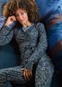 Teagan Vest Lange Mouw Daisy Dreams Blauw 