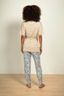 Bobien Lange Hose Jameela Blau