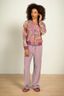 Britta Pantalon Little Sumo Stripe Lila