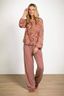 Belin Pantalon Kente Stripe Rose 