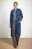 Belin Pantalon Kente Stripe Bleu 