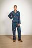 Belin Pantalon Coco Flower Bleu 
