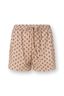 Bob Korte Broek Jaipur Flower Khaki/Blauw