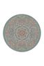 Round Carpet Il Ricamo by Pip Light Blue
