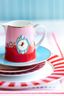 Assiette à Dessert Love Birds en Coloris Rouge/Rose 17 cm