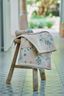 Grote Handdoek Les Fleurs Khaki 70x140 cm