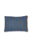 Sierkussen Bonsoir Stripe Blauw