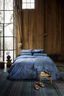 Quilted Cushion Bustani Blue