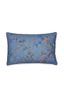 Quilted Cushion Bustani Blue
