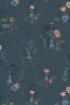 Behangstaal Chinese Porcelain Donker Blauw