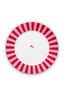 Assiette Plate Love Birds en Coloris Rouge/Rose 26,5 cm
