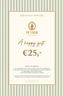E-gift voucher €25