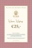 E-gift voucher €25