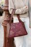 Sac Bandoulière Filou Moyen Bodhi Flower Rouge
