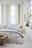 Carré Coussins Décoratifs Flores Bailando Blanc Cassé