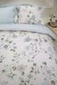 Duvet Cover Set Flores Bailando Off-White