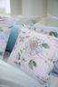 Carré Coussins Décoratifs Flores Bailando Blanc Cassé
