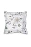 Carré Coussins Décoratifs Flores Bailando Blanc Cassé