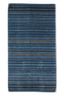 Bath Towel Geometric Print Dark Blue 55x100cm