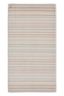 Bath Towel Geometric Print Sand 55x100cm