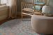 Round Carpet Il Ricamo by Pip Light Blue