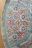 Round Carpet Il Ricamo by Pip Light Blue