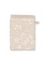 Washandje Set/3 Jasmin Jacquard Zand 16x22cm