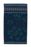 Gastendoek Set/3 Jasmin Jacquard Donkerblauw 30x50cm