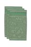 Gastendoek Set/3 Jasmin Jacquard Groen 30x50cm