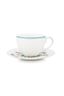 Kop & Schotel Jolie Stippen Goud Blauw