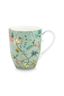 Mok Groot Jolie Bloemen Blauw