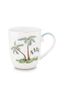 Tasse de Petite Taille Jolie Points Or Bleu