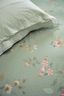 Ensemble housse de couette Kili Flower Vert
