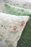 Quilted Sierkussen Kili Flower Wit