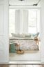 Courtepointe Kili Flower Blanc