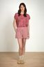 Bobi Korte Broek Little Sumo Stripe Roze