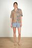 Bobi Korte Broek Little Sumo Stripe Blauw